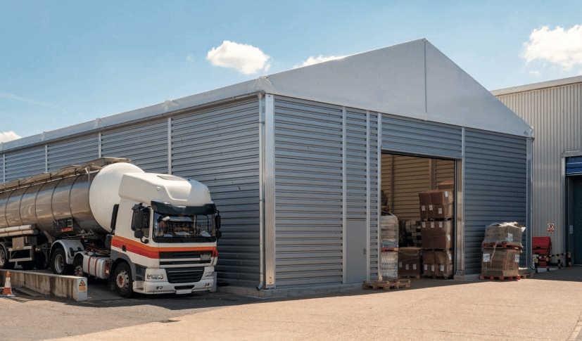 LM Structures temporary building hire