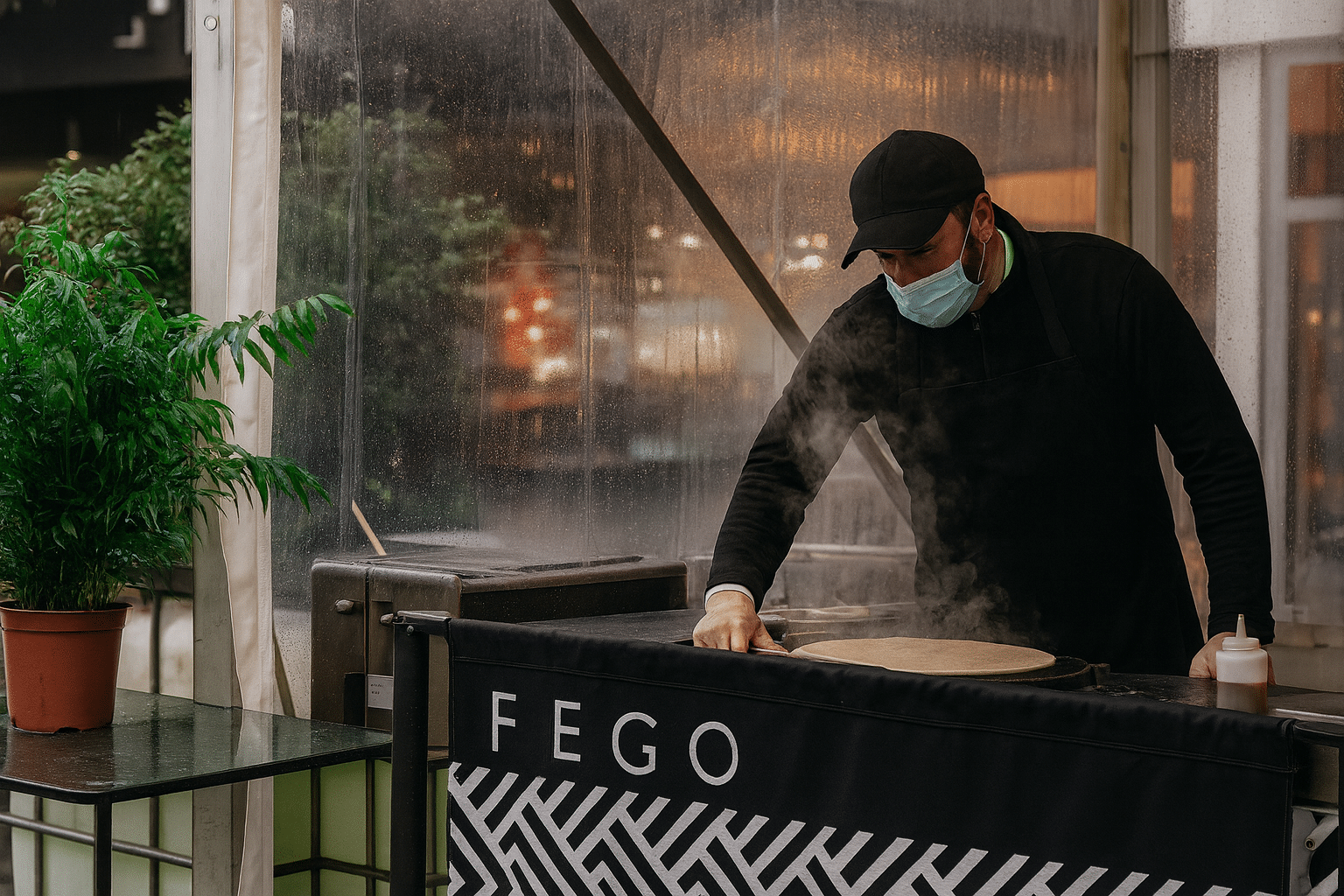 Temporary restaurant